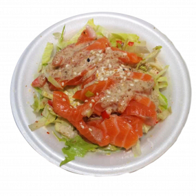 74. Lachs Salat