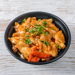    P7. Udon poke Hühnerfleisch . /