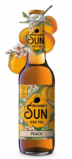 Pfirsich Tee Flasche 0,33 l