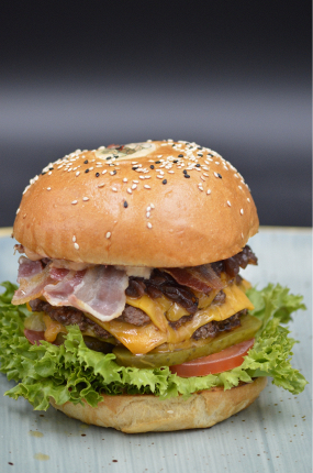 Dandy´s Triple-Smash  Burger