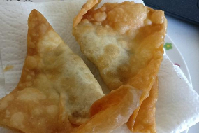 Gebackene Wantan 4st.