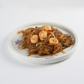 P2: SPAGHETTI SOIA GAMBERI