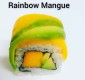 Uramaki Végétarien Rainbow Mangue