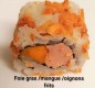 Uramaki Spécial Foie Gras / Mangue