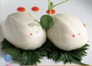 351. Pane con ripieno 2pz crema