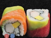 81 Rainbow Roll*