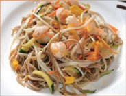 136 Yasai Soba Con Gamberi*