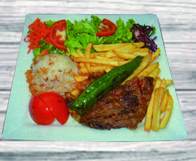 Assiette d'entrecôte