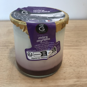 Yaourt Myrtilles