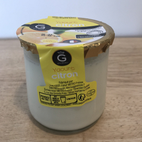 Yaourt Citron