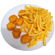 9. Nuggets Pommes