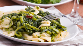 Orecchiette Cime di Rapa e Mollica fritta