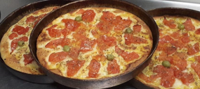 Focaccia barese trancio