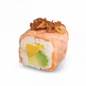 Salmon Mangue Avocat Fromage Crispy x8