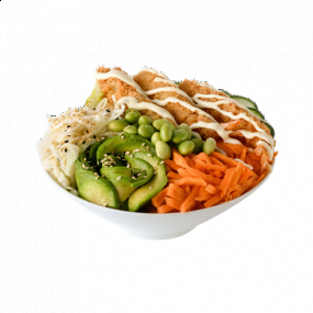 Poké Crevette Tempura