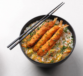 Curry Crevette Tempura