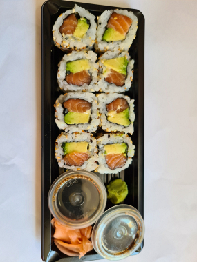 Crispy Sésame Saumon Avocat Mayonnaise