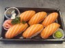 Nigiris sushi saumon 6 pièce  ( nouveau)