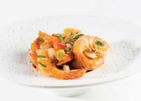 143 Gamberi sale e pepe