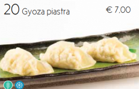 20 Gyoza piastra