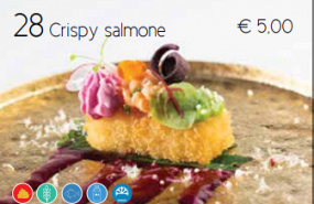 28 Crispy salmone