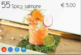 55 Spicy salmone
