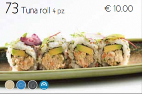 73 Tuna roll 8 pz.