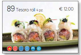 89 Tesoro roll 8 pz.