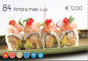 84 Ambra maki 8 pz.