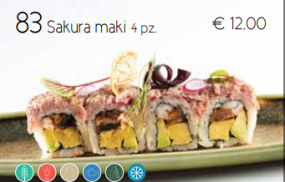 83 Sakura maki 8 pz.