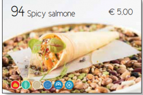 94 Spicy salmone
