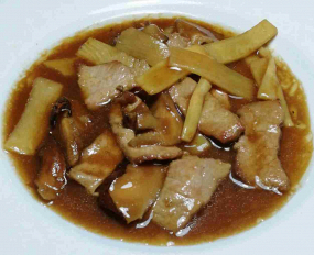 429 MANZO* CON FUNGHI E BAMBÙ