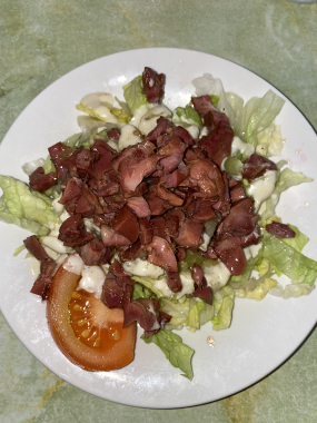 Salade de gésiers 
