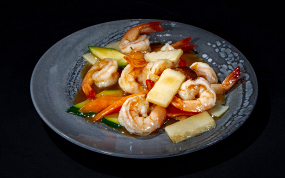 371. Gamberi con Verdure