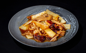 342. Anatra Funghi e Bambu