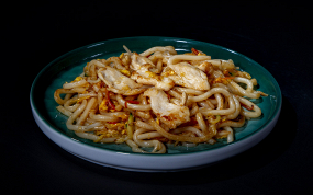 316. Udon con Pollo