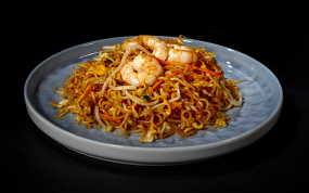 306. Noddle con Gamberi