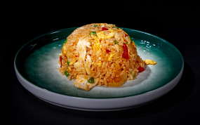 300. Riso Thai con Verdure e Pollo