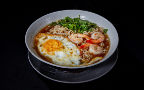 276. Ramen Brodo con Gamberi