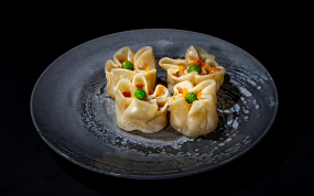 009. Ravioli di Gamberi e Carne