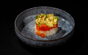 084. Tartare di Riso Salmone