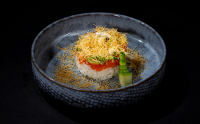 085. Tartare di Riso Philadelphia