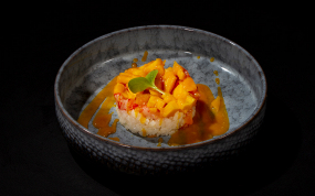 086. Tartar di riso gamberi