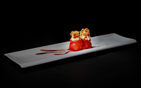 113. Gunkan Tonno Tempura