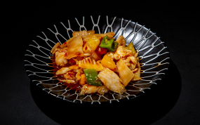 340. pollo alla salsa piccante