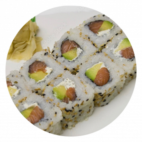 S20. California Roll - Inside-Out Rolls (8 Stück)