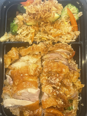 25d Gebratener Eierreis Garnelen 