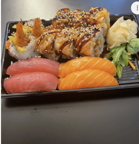 P64. Sushi Menü Blazing Love