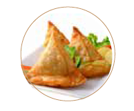 5 TRIANGOLI SAMOSA AL CURRY