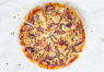 PIZZA CHAMPIGNONS + ROTE ZWIEBELN